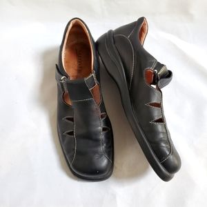 Kumfs New Zealand Black Leather Comfort Shoes